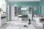 Letto 1 piazza e mezza bambini Lede 16 | Grigio/Bianco | 120 x 200 cm | Moderno e funzionale