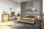 Specchio Kastav 42 | Rovere e nero | Design moderno | 70 x 100 x 4 cm