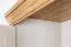 Armadio Badile 06 | 2 ante | pino bianco e marrone | 187 x 97 x 49 cm | stile country