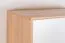 Cassettiera per cameretta Benjamin 26 | Faggio e bianco | 134 x 86 x 37 cm | Stile moderno e funzionale