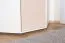 Armadio angolare "Benjamin" 20, bianco / crema - 236 x 86 x 86 cm (h x l x p)