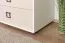 Cassettiera per cameretta "Benjamin" 06 | Bianco e crema | 89 x 84 x 56 cm | Design moderno e funzionale