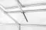 Serra Chicoree L5, lastra in policarbonato alveolare 6 mm, superficie: 4,80 m² - 220 x 220 cm (l x p)