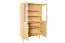 Vetrinetta Aurornis 26 | Pino massiccio naturale | 166 x 96 x 40 cm | Design moderno ed elegante