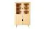 Vetrinetta Aurornis 26 | Pino massiccio naturale | 166 x 96 x 40 cm | Design moderno ed elegante