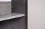 Scaffale per cameretta "Lede" 04 | Grigio/Bianco | 190 x 60 x 40 cm | Design moderno e funzionale