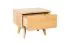Comodino Aurornis 48 in rovere massiccio naturale | Design moderno | 44 x 50 x 40 cm