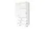 Armadio ad ante battenti "Benjamin" 13, bianco - 198 x 84 x 56 cm (h x l x p)