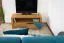 Mobile porta TV in rovere massello "Wooden Nature" 125 | Design moderno | 48 x 116 x 45 cm | 2 cassetti