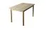 Tavolo rettangolare pino massello naturale 001 | 75 x 90 cm x 55 | Design moderno e robusto