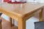 Tavolo pino massello color ontano Junco 227B | 120 x 60 cm | Design moderno e stabile