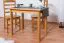Tavolo pino massello color ontano Junco 227B | 120 x 60 cm | Design moderno e stabile