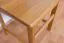 Sedia in pino massello color ontano Junco 247 | Design moderno | 93 x 44 x 43 cm | Comfort e stile