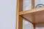 Scaffale in pino massello color ontano Junco 54D | 200 x 50 x 30 cm | 5 ripiani robusti
