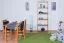 Scaffale in pino massello color ontano Junco 54B | 200x70x30 cm | 5 ripiani spaziosi | Design moderno