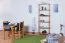 Scaffale in pino massello color ontano Junco 54B | 200x70x30 cm | 5 ripiani spaziosi | Design moderno