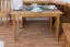 Tavolo in legno massello Junco 228C | Pino e ontano | 120 x 70 cm | Design moderno e robusto