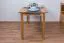 Tavolo in legno massello Junco 228C | Pino e ontano | 120 x 70 cm | Design moderno e robusto