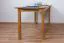 Tavolo in legno massello Junco 228C | Pino e ontano | 120 x 70 cm | Design moderno e robusto
