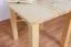 Tavolo quadrato in pino massello naturale Junco 239A | 80 x 80 cm | Design moderno e robusto
