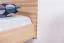 Letto alla francese 116, faggio massello, naturale, incl. rete a doghe - 140 x 200 cm