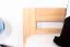 Letto singolo 74, pino massello, naturale, incl. rete a doghe - 100 x 200 cm