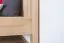 Letto singolo 107, faggio massello, naturale, incl. rete a doghe - 80 x 200 cm