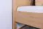 Letto singolo 109, faggio massello, naturale, incl. rete a doghe - 90 x 200 cm