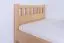 Letto singolo 109, faggio massello, naturale, incl. rete a doghe - 90 x 200 cm