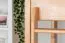 Letto a castello "Easy Premium Line" K19/h in faggio massello naturale, incl. letto a scomparsa e 2 pannelli laterali - 90 x 200 cm, testiera e pediera forate, divisibile