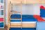 Letto a castello divisibile Easy Premium Line K18/h | Faggio massello naturale | Letto a scomparsa | 90x200 cm