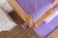 Letto a castello divisibile Easy Premium Line K18/h | Faggio massello naturale | Letto a scomparsa | 90x200 cm