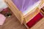 Letto a castello divisibile 90 x 200 cm in faggio massello naturale | 2 cassetti | Design moderno | Sicurezza per bambini | K19/n