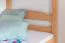 Letto a castello divisibile Easy Premium Line K21/n | Faggio massello naturale | 90 x 200 cm | Design moderno | Sicurezza e versatilità