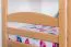 Letto a castello divisibile Easy Premium Line K21/n | Faggio massello naturale | 90 x 200 cm | Design moderno | Sicurezza e versatilità