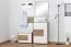 Set ingresso 4 pezzi Manase | Rovere marrone e bianco lucido | Design moderno | Laccatura UV