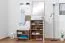 Set ingresso 4 pezzi Manase | Rovere marrone e bianco lucido | Design moderno | Laccatura UV