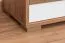 Set ingresso 4 pezzi Manase | Rovere marrone e bianco lucido | Design moderno | Laccatura UV