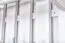 Appendiabiti in pino massello bianco Junco 341 | Design moderno | 150 x 60 x 33 cm
