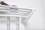 Appendiabiti in pino massello bianco Junco 341 | Design moderno | 150 x 60 x 33 cm