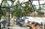 Serra Chili PRO 02, versione: vetro reale 4 mm, 431 x 433 x 255 cm, colore profilo nero, incl. 4 lucernari e sottostruttura