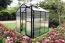 Serra Safran PRO 02, 175 x 178 x 192 cm, colore del profilo nero, incl. sottostruttura e 1 lucernario, teli a doppia parete