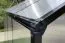 Serra Safran PRO 02, 175 x 178 x 192 cm, colore del profilo nero, incl. sottostruttura e 1 lucernario, teli a doppia parete