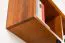 Mensola da parete in pino massello color rovere Junco 333 | 30 x 120 x 24 cm | Design moderno e robusto