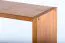Mensola a muro in pino massello color rovere Junco 288 | Design moderno | 50 x 130 x 20 cm | Ampio spazio
