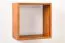 Mensola a muro in pino massello rovere Junco 291A | 40x40x20 cm | Design moderno e robusto