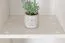 Scaffale Milo 45 bianco | Pino massello | 37 x 72 x 25 cm | Design moderno