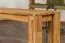 Panca in rovere massello "Wooden Nature" 132 | 140 x 33 cm | Design moderno e naturale