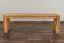 Panca in rovere massello "Wooden Nature" 132 | 140 x 33 cm | Design moderno e naturale