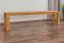 Panca da interno in faggio massello | 180 x 33 cm | Design moderno, stabile e facile da montare